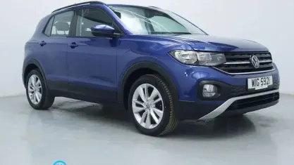 Used VW T-Cross SE 110 HP (80 kW) 2022 Blue SUV