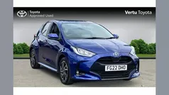 Blue Used 2022 Toyota Yaris Hybrid Design Hatchback | £16,990 (Fair price)