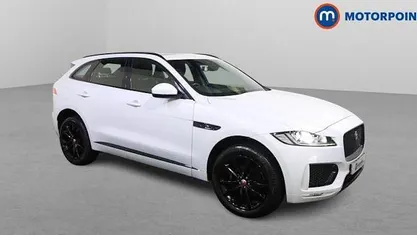White Used 2020 Jaguar F-Pace Chequered Flag SUV | £23,099 (Fair price)