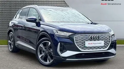 Used Audi Q4 e-tron S-Line 210 kW (286 HP) 2026 Blue SUV