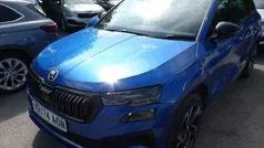 Blue Used 2024 Skoda Karoq SportLine SUV | £28,995 (Fair price)