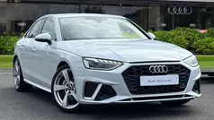 White Used 2024 Audi A4 S-Line Sedan | £27,500 (Fair price)