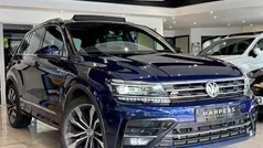 Blue Used 2017 VW Tiguan R-line SUV | £21,995 (Fair price)