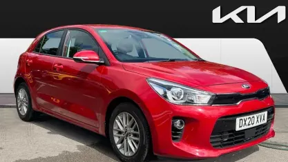 Used Kia Rio 84 HP (61 kW) 2020 Red Hatchback