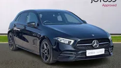 Black Used 2021 Mercedes A180 Executive Hatchback | £15,877 (Fair price)