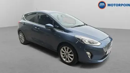 Used Ford Fiesta Titanium 101 HP (74 kW) 2019 Blue Hatchback
