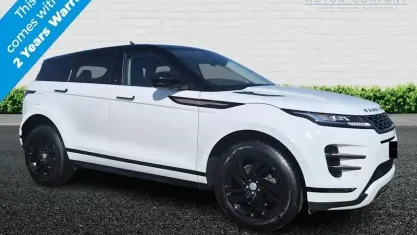 Begagnad Land Rover Range Rover evoque R-Dynamic 166 HK (122 kW) 2023 Vit SUV
