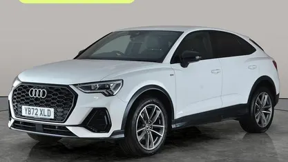 Used Audi Q3 Sportback Black Edition 150 HP (110 kW) 2023 White SUV