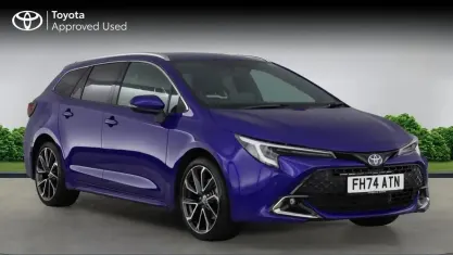 Used Toyota Corolla 196 HP (144 kW) 2025 Blue Estate
