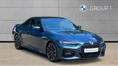 Blue Used 2023 BMW 420 M Sport Cabriolet | £36,995 (Fair price)