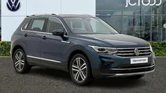 Blue Used 2022 VW Tiguan Elegance SUV | £24,887 (Fair price)