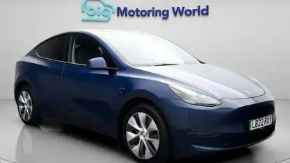 Used Tesla Model Y Long Range AWD 378 kW (514 HP) 2022 Blue SUV