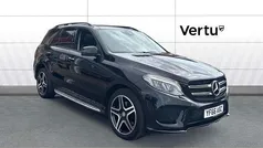 Black Used 2016 Mercedes GLE250 AMG line SUV | £20,947 (Fair price)