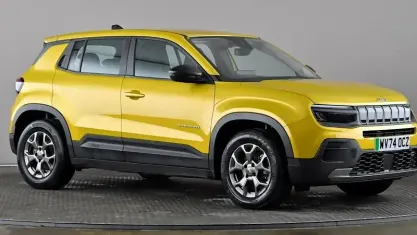 Used Jeep Avenger Longitude 114 kW (156 HP) 2024 Yellow SUV