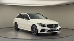 Used 2021 Mercedes C300e AMG line Estate | £24,500 (Fair price)
