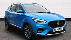Blue Used 2022 MG ZS Exclusive Sedan | £13,990 (Fair price)