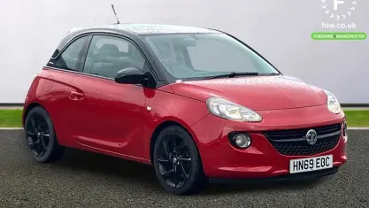 Usado Vauxhall Adam 69 HP (50 kW) 2019 Vermelho Citadino