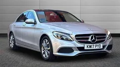 Iridium silver Used 2017 Mercedes C200 Premium Sedan | £13,995 (Fair price)