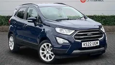 Blue Used 2022 Ford Ecosport Titanium SUV | £10,700 (Fair price)