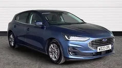Blue Used 2023 Ford Focus Titanium Hatchback | £16,295 (Fair price)