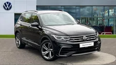 Deep black Used 2024 VW Tiguan R-line Edition SUV | £28,494 (Fair price)