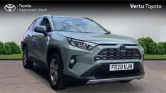 Green Used 2020 Toyota RAV4 Hybrid Design SUV | £21,272 (Fair price)