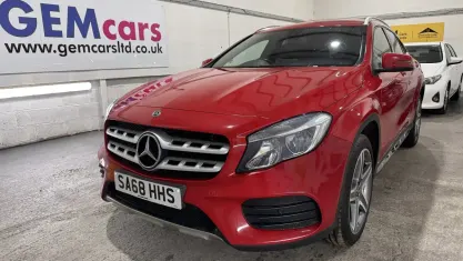 Used Mercedes GLA200 AMG line 136 HP (100 kW) 2018 Red SUV