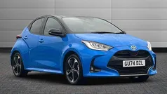 Blue Used 2024 Toyota Yaris Hybrid Edition Hatchback | £22,995 (Fair price)
