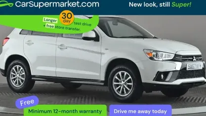 Używany Mitsubishi ASX 117 KM (86 kW) 2017 Biały SUV