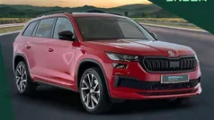 Velvet red Used 2023 Skoda Kodiaq SportLine SUV | £34,590 (Fair price)