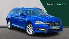 Energy blue Used 2022 Skoda Superb SE Technology Estate | £22,500 (Fair price)