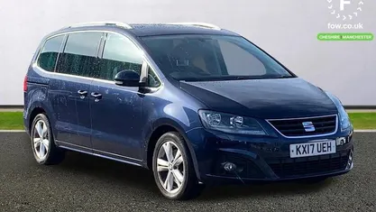 Used Seat Alhambra SE 184 HP (135 kW) 2016 Blue MPV