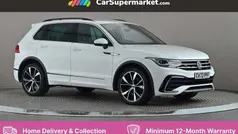 White Used 2022 VW Tiguan R-line SUV | £25,197 (Fair price)