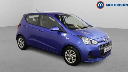 Used Hyundai i10 SE 67 HP (49 kW) 2019 Blue Hatchback