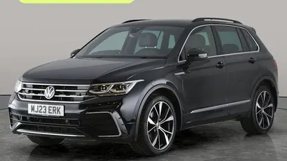 Used VW Tiguan R-line 150 HP (110 kW) 2023 Black SUV