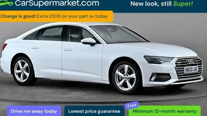Used Audi A6 Sport 245 HP (180 kW) 2020 White Sedan