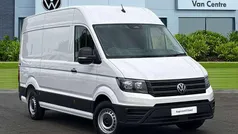 White New 2025 VW Crafter Van | £36,589 (Good price)