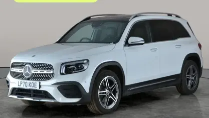 Usado Mercedes GLB200 AMG Line Premium Plus 163 HP (119 kW) 2021 Branco SUV