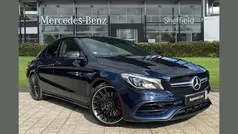 Blue Used 2018 Mercedes CLA45 AMG Coupe | £23,985 (Fair price)