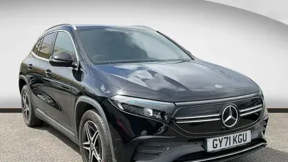 Used Mercedes EQA250 AMG line 139 kW (190 HP) 2021 Black SUV