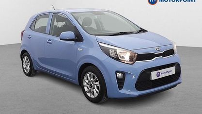 Używany Kia Picanto 84 KM (61 kW) 2019 Niebieski Hatchback