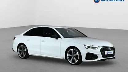Used Audi A4 Black Edition 150 HP (110 kW) 2020 White Sedan