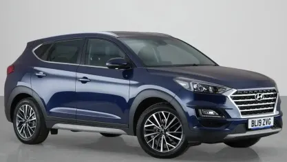Used Hyundai Tucson Premium 116 HP (85 kW) 2019 Blue SUV