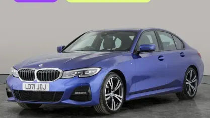 Usado BMW 320 M Sport 184 HP (135 kW) 2021 Azul Sedan