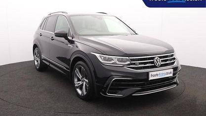 Used VW Tiguan R-line Edition 150 HP (110 kW) 2022 Black SUV