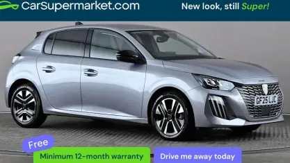 Begagnad Peugeot 208 Allure 101 HK (74 kW) 2025 Grå Halvkombi