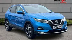 Blue Used 2018 Nissan Qashqai Tekna SUV | £11,950 (Fair price)