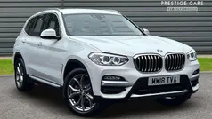 White Used 2018 BMW X3 xLine SUV | £17,993 (Fair price)