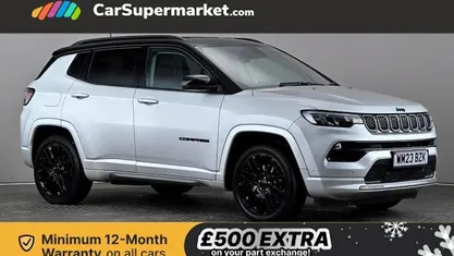 Silver/black Used 2023 Jeep Compass SUV | £17,197 (Fair price)
