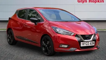 Used Nissan Micra 92 HP (67 kW) 2022 Red Hatchback
